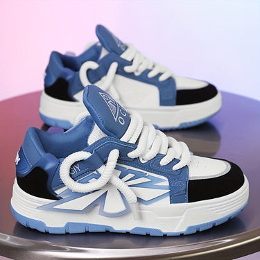 Light Blue chunky sneakers - Beaulin Paris