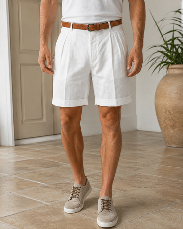 White Shorts - Beaulin Paris