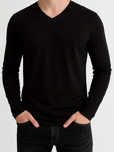 Men's Classic V-Neck Sweater — Beaulin Paris