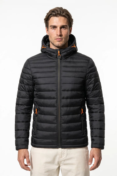 Black puffer jacket - Beaulin Paris