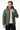 Khaki puffer jacket - Beaulin Paris
