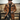 Brown shearling-look coat - Beaulin Paris
