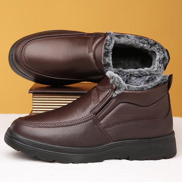Brown slip-on shoes - Beaulin Paris
