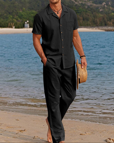 Black Co-Ord Set - Beaulin Paris