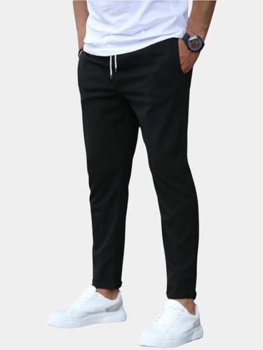 Black stretch trousers - Beaulin Paris