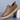 Brown leather effect sneakers - Beaulin Paris