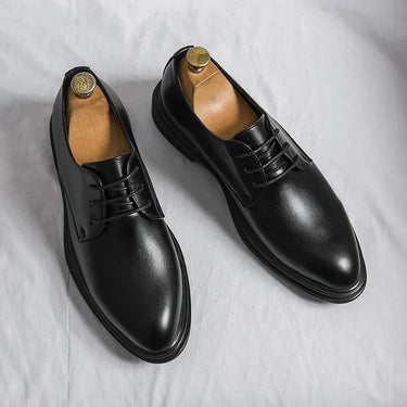 Black derby shoes - Beaulin Paris