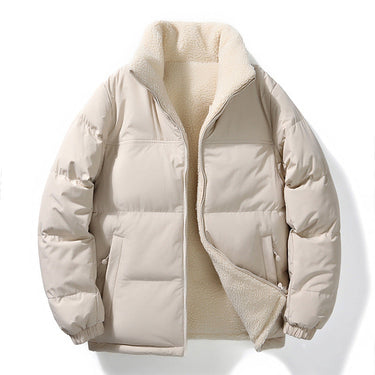 Cream reversible puffer - Beaulin Paris