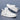 White leather effect sneakers - Beaulin Paris