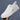 White leather effect sneakers - Beaulin Paris