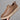 Beige leather effect sneakers - Beaulin Paris