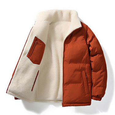 Orange reversible puffer - Beaulin Paris