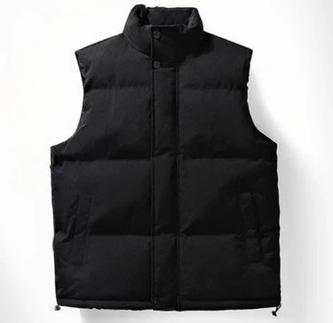 Black quilted gilet - Beaulin Paris