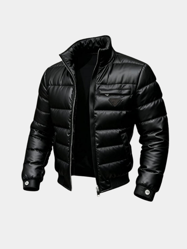 Black Puffer Jacket - Beaulin Paris