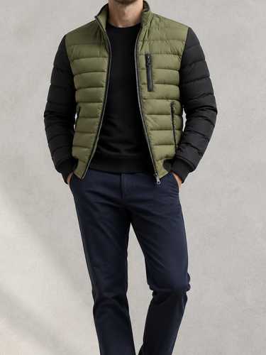 Blouson Homme Vercors Bicolore Zippé