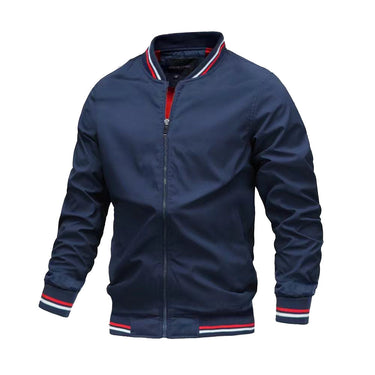 Navy bomber jacket - Beaulin Paris