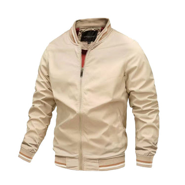 Beige bomber jacket - Beaulin Paris