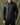 Black leather-look jacket detail - Beaulin Paris
