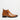 Light Brown croc-effect boots - Beaulin Paris
