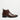 Dark Brown croc-effect boots - Beaulin Paris