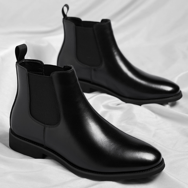 Black chelsea boots - Beaulin Paris