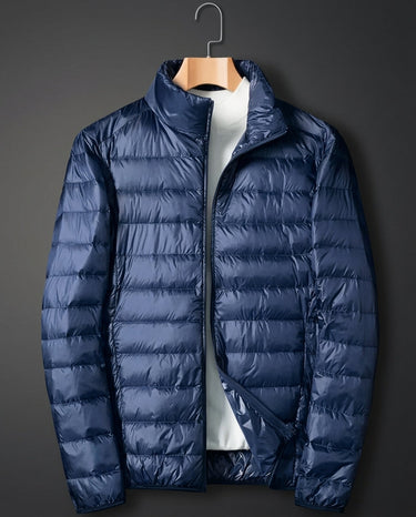 Navy puffer jacket - Beaulin Paris