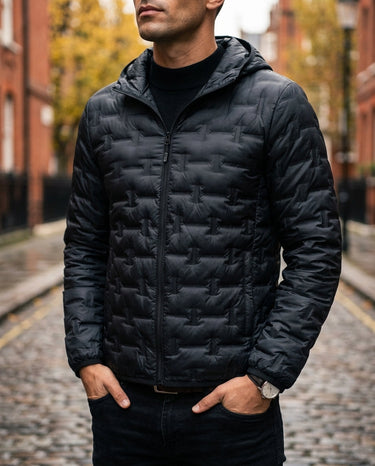 Black puffer jacket - Beaulin Paris