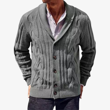 Grey Cardigan - Beaulin Paris