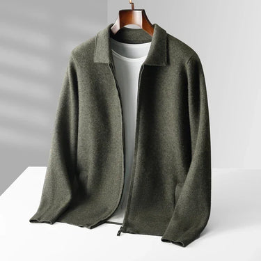 Green Cardigan - Beaulin Paris