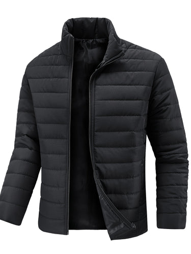 Black Padded Coat - Beaulin Paris