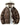 Dark Brown hooded coat - Beaulin Paris