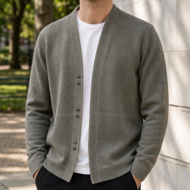 Grey Gilet - Beaulin Paris