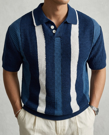 Navy Polo Shirt - Beaulin Paris