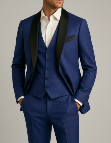 Navy Suit - Beaulin Paris