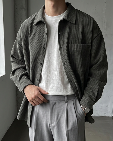 Dark Grey Shirt - Beaulin Paris