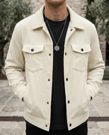 Beige Jacket - Beaulin Paris