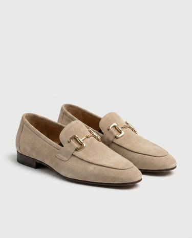Beige Loafers - Beaulin Paris