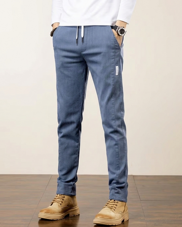 Blue Trousers - Beaulin Paris