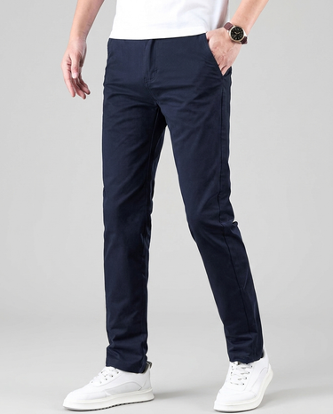 Blue Trousers - Beaulin Paris