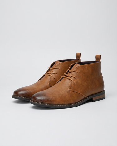 Bottines Homme Vintage - Marron - Beaulin Paris
