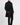 Beaulin Paris Manteau Homme à Col Cranté Noir - vue 3/4