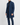 Beaulin Paris Manteau Homme à Col Cranté Bleu - vue 3/4