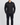 Beaulin Paris Veste en Jean Homme Style Trucker Noir - vue de face
