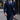 Blue three-piece suit worn - Beaulin Paris