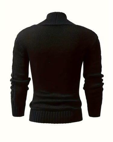 Pull Homme Torsadé à Col Large