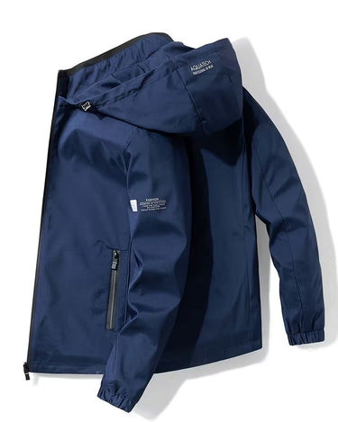 Blouson Homme Coupe-Vent à Capuche