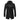 Black stand collar coat - Beaulin Paris