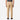 Beige pleated corduroy trousers - Beaulin Paris