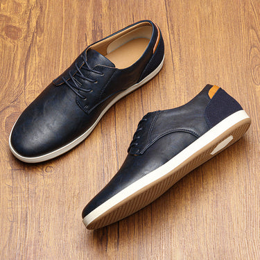 Light Brown derby sneakers - Beaulin Paris
