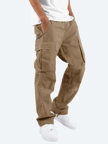 Beige cargo trousers - Beaulin Paris